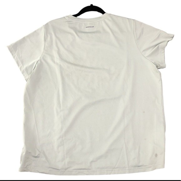 Adidas Womens Active,Yoga, Athletic Tee Shirt Tropical Plus Sz 1X Green & White - Picture 3 of 7